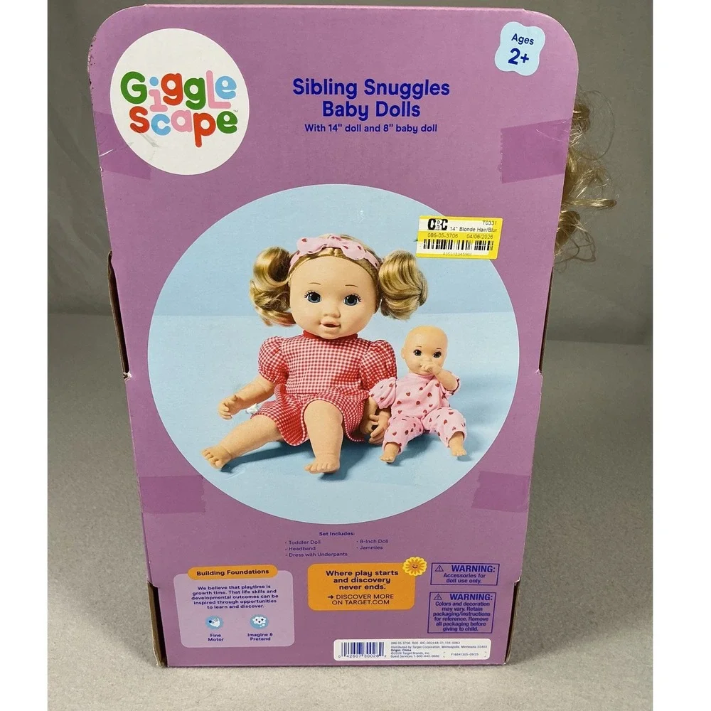 Giggle Scape Sibling Snuggles Baby Dolls 14